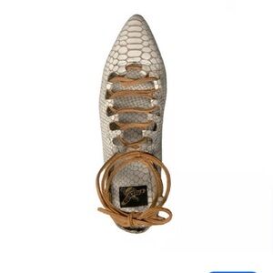 FREEBIRD By Steven Enya Snakeskin
Leather Lace Up Shoes
